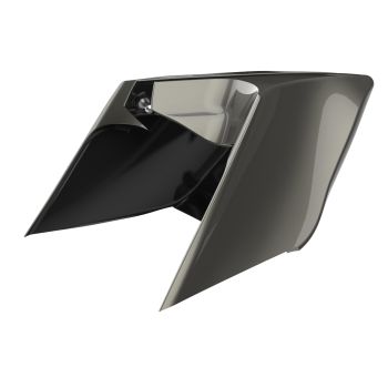 Advanblack Industrial Gray(Glossy) ABS CVO Style Stretched Extended Side Cover Panel for 2014+ Harley Davidson Touring