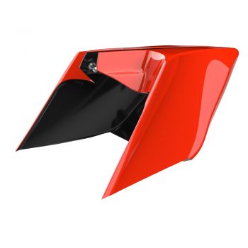 Advanblack Laguna Orange ABS CVO Style Stretched Extended Side Cover Panel for 2014+ Harley Davidson Touring