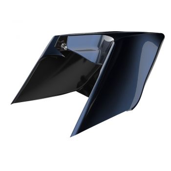 Blue Steel ABS CVO Style Stretched Extended Side Cover Panel for 2014+ Harley Davidson Touring