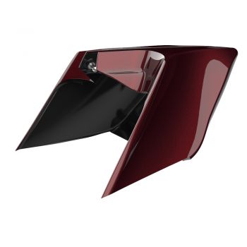 Advanblack Mysterious Red Sunglo ABS CVO Style Stretched Extended Side Cover Panel for 2014+ Harley Davidson Touring