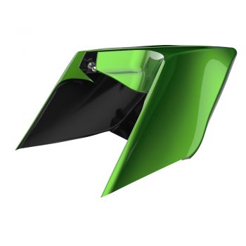 Advanblack Radioactive Green ABS CVO Style Stretched Extended Side Cover Panel for 2014+ Harley Davidson Touring