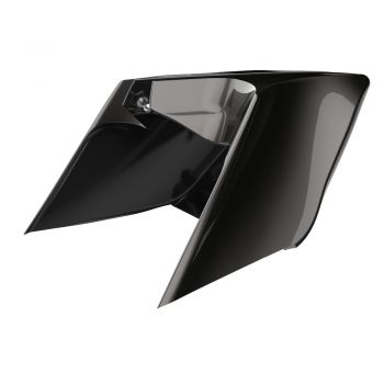 Advanblack Silver Flux ABS CVO Style Stretched Extended Side Cover Panel for 2014+ Harley Davidson Touring