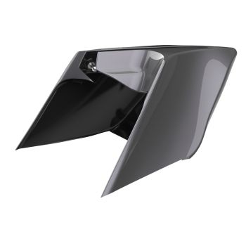Advanblack Smoke Gray ABS CVO Style Stretched Extended Side Cover Panel for 2014+ Harley Davidson Touring