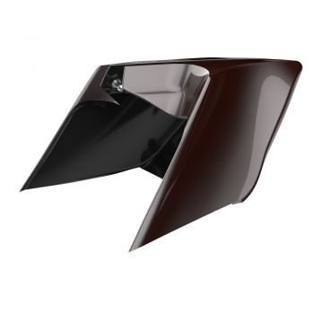 Advanblack Sumtra Brown ABS CVO Style Stretched Extended Side Cover Panel for 2014+ Harley Davidson Touring