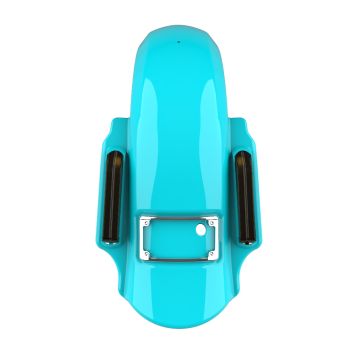 Advanblack Color Matched Dominator Stretched Rear Fender For 2014+ Harley Davidson Touring Models-Frosted Pearl