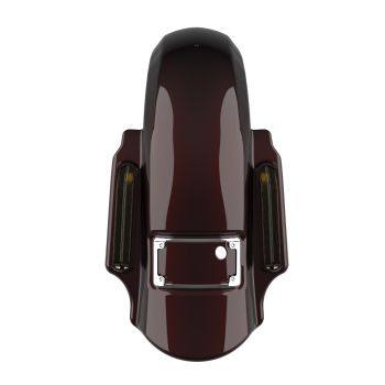 Advanblack Color Matched Dominator Stretched Rear Fender For 2014+ Harley Davidson Touring Models