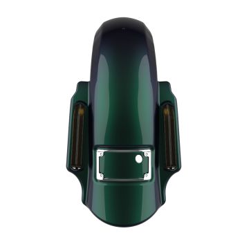 Advanblack Color Matched Dominator Stretched Rear Fender For 2014+ Harley Davidson Touring Models