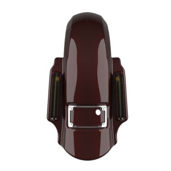 Advanblack Twisted Cherry Dominator Stretched Rear Fender For 2014+ Harley Davidson Touring Models