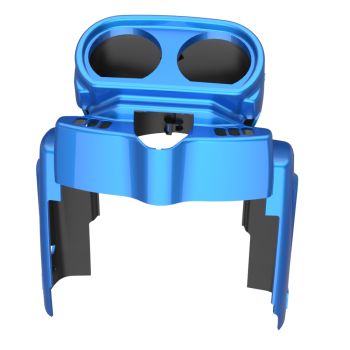 Hifi Blue Gauge Cluster Cover for Harley Road Glide 2015up