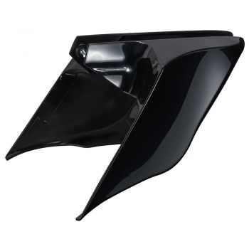 Advanblack Midnight Pearl ABS Stretched Extended Side Cover Panel for 2009-2013 Harley Touring Glide