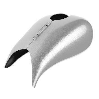 Advanblack Hard Candy Shattered Flake  Extended Stretched Tank Cover for Harley 2008-2020 Street Glide & Road Glide 