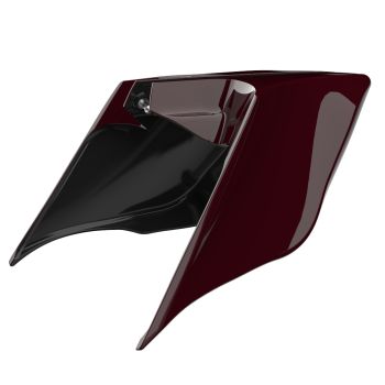 Advanblack Billiard Burgundy ABS Stretched Extended Side Cover Panel for 2014+ Harley Davidson Touring