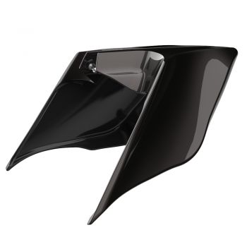 Advanblack Black Jack Metallic ABS Stretched Extended Side Cover Panel for 2014+ Harley Davidson Touring 