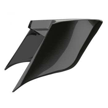 Advanblack Gray Haze ABS Stretched Extended Side Cover Panel for 2014+ Harley Davidson Touring 