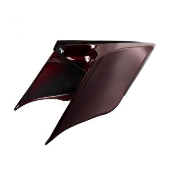 Advanblack ABS Stretched Extended Side Cover Panel Mysterious Red Sunglo for 2014+ Harley Davidson Touring