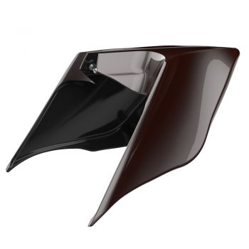 Advanblack Sumtra Brown ABS Stretched Extended Side Cover Panel for 2014+ Harley Davidson Touring 