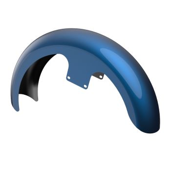 Advanblack Legend Blue 21" Reveal Wrapper Hugger Front Fender For ''86-''21 Harley Touring Models