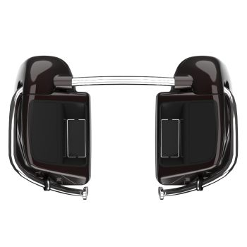Advanblack Black Forest Rushmore Lower Vented Fairings for 2014+ Harley Davidson Touring