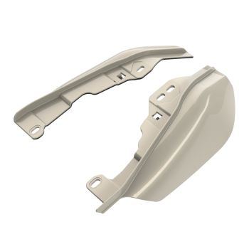 Golden White Pearl Mid-Frame Air Deflectors heat shield For 2017+ Harley Davidson Touring