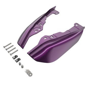 Poison Berry MID-FRAME AIR DEFLECTORS HEAT SHIELD FOR '09-'24 HARLEY DAVIDSON TOURING