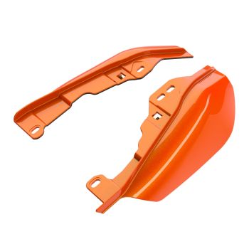 Wicked Orange Pearl Mid-Frame Air Deflectors heat shield For 2017+ Harley Davidson Touring