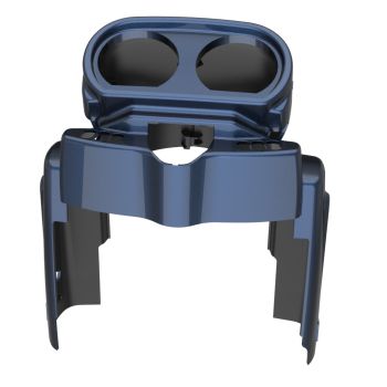 Advanblack Midnight Blue Gauge Cluster Cover for Harley Road Glide 2015up