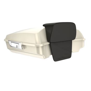 Golden White Pearl Razor Tour Pack Trunk Luggage Pad For '97-'21 Harley Touring Street Electra Road Glide