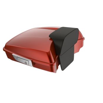 Advanblack Red Rock Razor Tour Pack Trunk Luggage Pad For '97-'21 Harley Touring Street Electra Road Glide