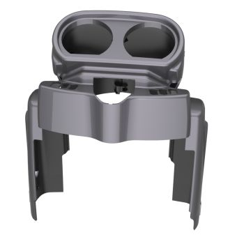 Advanblack Smoke Gray Gauge Cluster Cover for Harley Road Glide 2015up