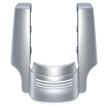 Advanblack Dual Cutout Baracuda Sliver Denim Stretched Rear Fender Extension For 2014+ Harley Davidson Touring Models