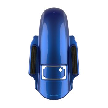 Advanblack Superior Blue Dominator Stretched Rear Fender For 2014+ Harley Davidson Touring Models