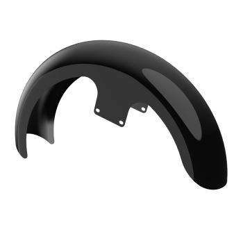 Advanblack Vivid Black 21" Reveal Wrapper Hugger Front Fender For ''86-''21 Harley Touring Models