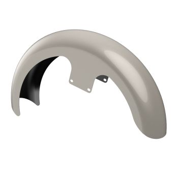 Advanblack White Sand Pearl 21" Reveal Wrapper Hugger Front Fender For ''86-''21 Harley Touring Models