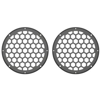 Midnight Ember Advanblack x XBS Color Matched HEX 6.5'' Speaker Grills