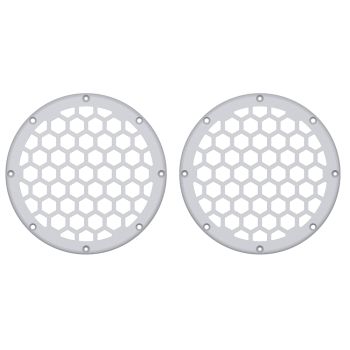 Advanblack x XBS Color Matched HEX 6.5'' Speaker Grills-Crushed Ice Pearl