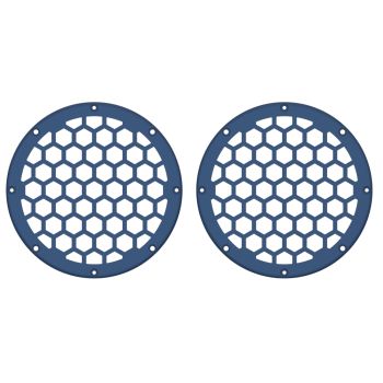 Advanblack x XBS Color Matched HEX 6.5'' Speaker Grills-Legend Blue Denim