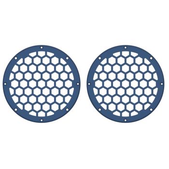 Advanblack x XBS Color Matched HEX 6.5'' Speaker Grills-Legend Blue Denim