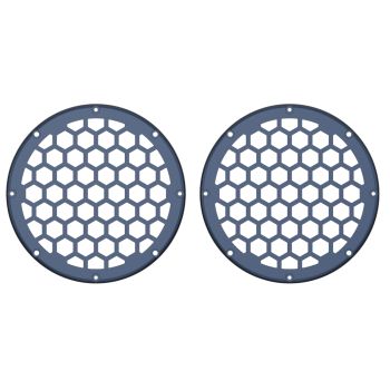 Advanblack x XBS Color Matched HEX 6.5'' Speaker Grills-Midnight Blue