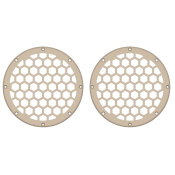 Advanblack x XBS Color Matched HEX 6.5'' Speaker Grills-Sand Camo Denim