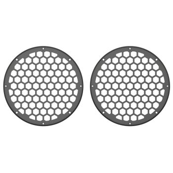 Midnight Ember Advanblack x XBS Color Matched HEX 8'' Speaker Grills