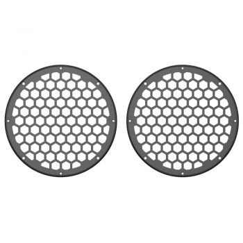 Advanblack x XBS Color Matched HEX 8'' Speaker Grills-Blackened Cayenne