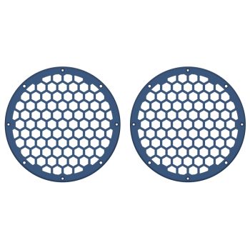 Advanblack x XBS Color Matched HEX 8'' Speaker Grills-Legend Blue Denim