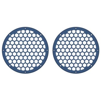 Advanblack x XBS Color Matched HEX 8'' Speaker Grills-Legend Blue Denim