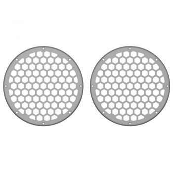 Advanblack x XBS Color Matched HEX 8'' Speaker Grills-Pewter Pearl