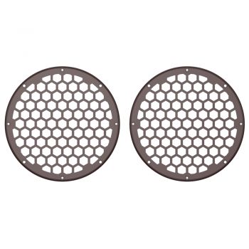 Advanblack x XBS Color Matched HEX 8'' Speaker Grills-Twisted Cherry