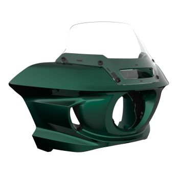 Alpine Green Low Rider ST Style Front fairings Clear Windshield