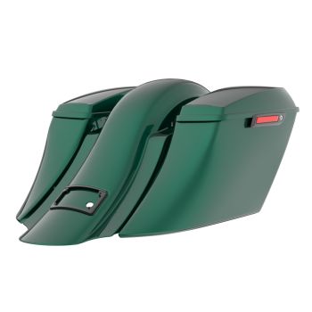 Apline Green Bagger Boss Down and Out Bagger Kit Black Latch For '23-'25 Harley CVO & '24-'25 Street Glide Road Glide