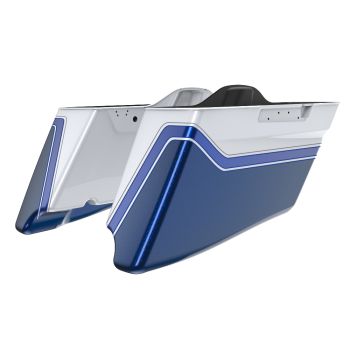 Arctic Blast CVO Style Tapered Stretched Extended Saddlebag Bottoms for Harley Davidson 2014+ Touring