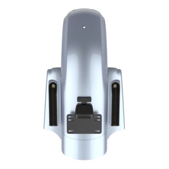 Advanblack Color Matched CVO Style Rear Fender For 2014-2021 Harley Davidson Touring Models-Atlas Silver Metallic