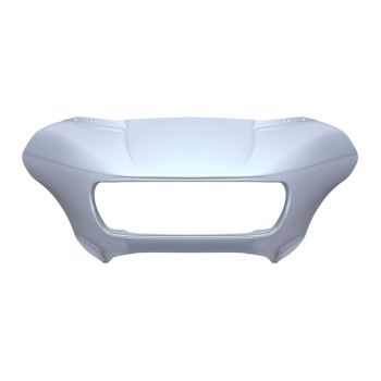 Atlas Silver Metallic OUTER FAIRING BATWING COWL FOR 2015+ HARLEY Road Glide